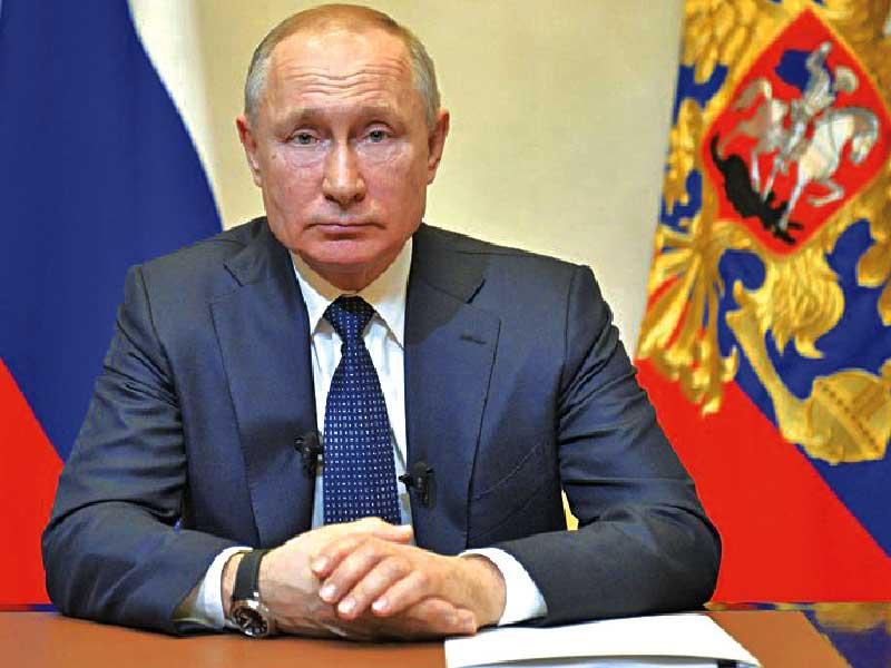 الرئيس الروسي فلاديمير بوتين 