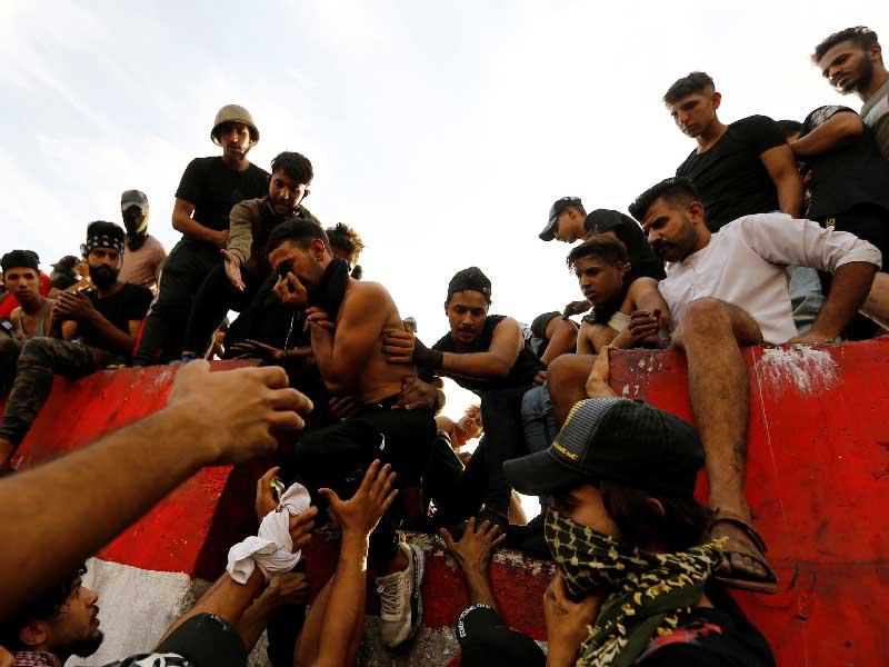 العراقيون يحيون «حراك أكتوبر»