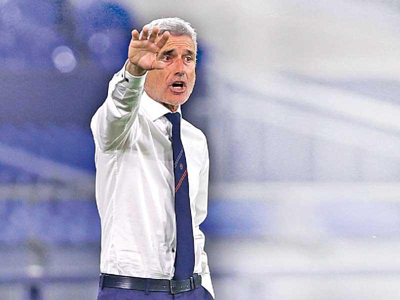 مدرب شاختار دونيتسك لويس كاسترو