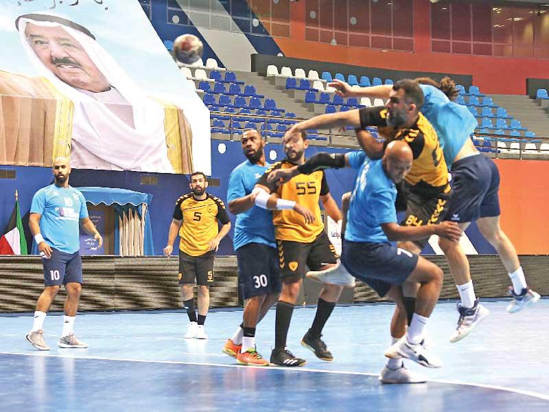 جانب من المواجهه السابقة بين القادسية والسالمية