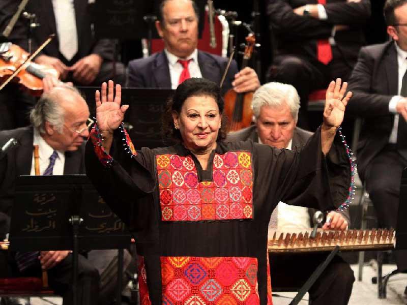 من افتتاح المهرجان الأردني