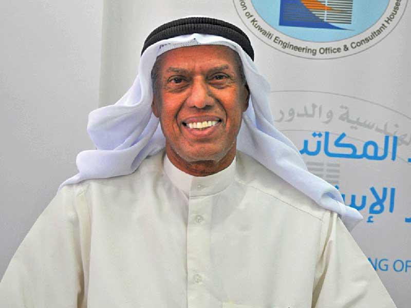 رئيس اتحاد المكاتب الهندسية والدور الاستشارية بدر السلمان