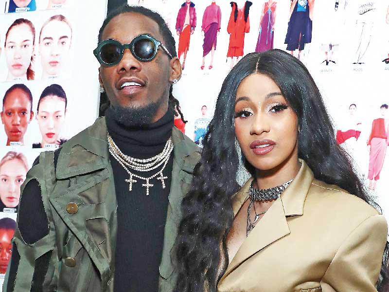 المغني العالمي ​أوفست​ وزوجته النجمة ​كاردي بي