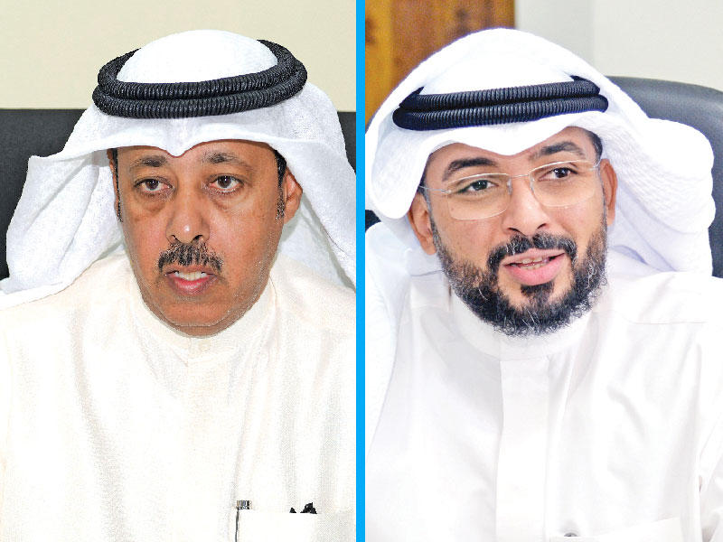 وكيل وزارة الشؤون الاجتماعية عبدالعزيز شعيب- الوكيل المساعد لشؤون قطاع الرعاية الاجتماعية بوزارة الشؤون الاجتماعية مسلم السبيعي