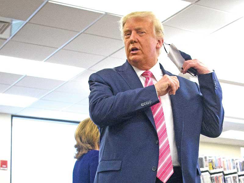 الرئيس الأميركي دونالد ترامب 