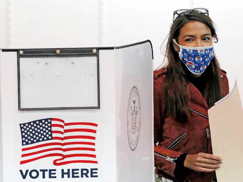 صندوق اقتراع في الانتخابات الاميركية