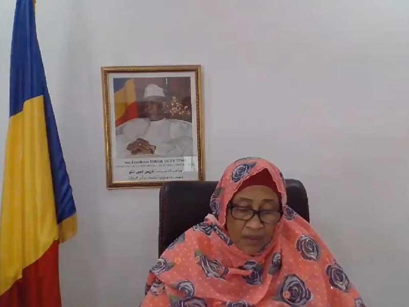  سفيرة جمهورية تشاد لدى البلاد البتول زكريا