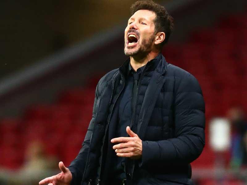  مدرب أتلتيكو مدريد الأرجنتيني دييغو سيميوني