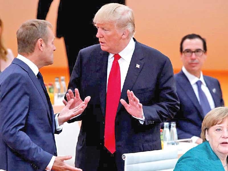 دونالد ترامب خلال أحد حملاته الانتخابية