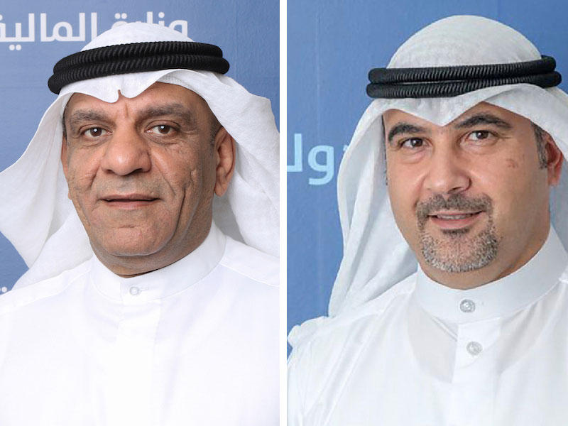 الوكيل المساعد لشؤون المحاسبة العامة بوزارة المالية إبراهيم العنزي  - الوكيل المساعد لشؤون الميزانية العامة بالوزارة عبدالغفار العوضي 