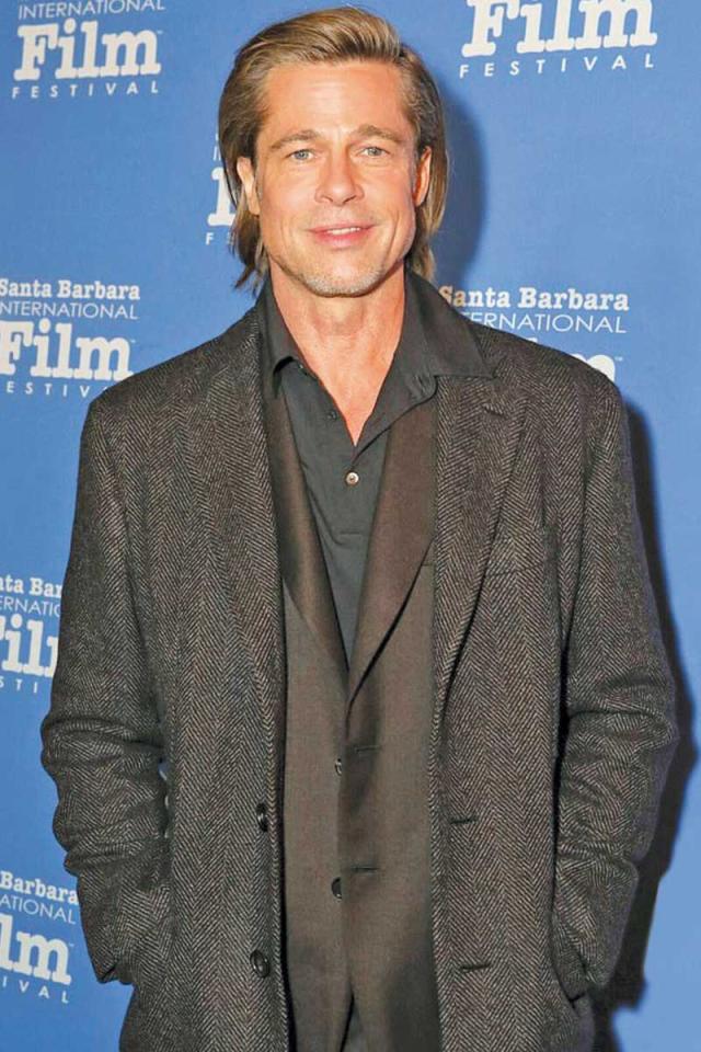 الممثل الأميركي براد بيت 