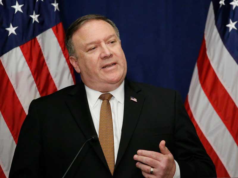 وزير الخارجية الأميركي مايك بومبيو 
