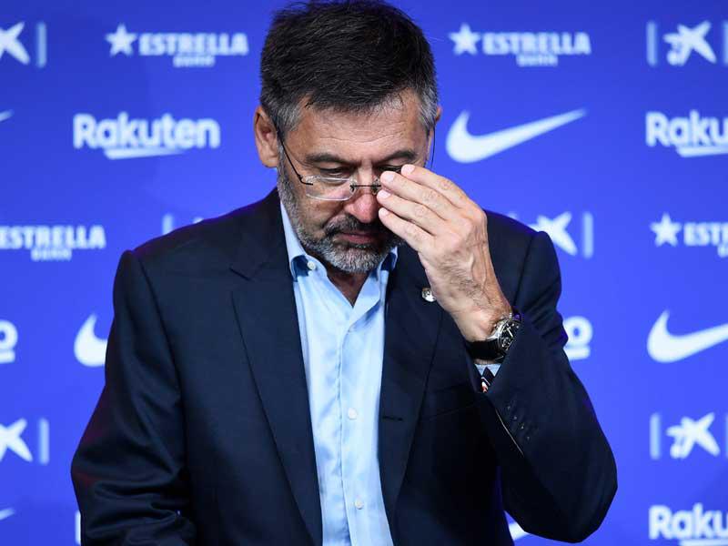 رئيس نادي برشلونة السابق جوسيب ماريا بارتوميو 