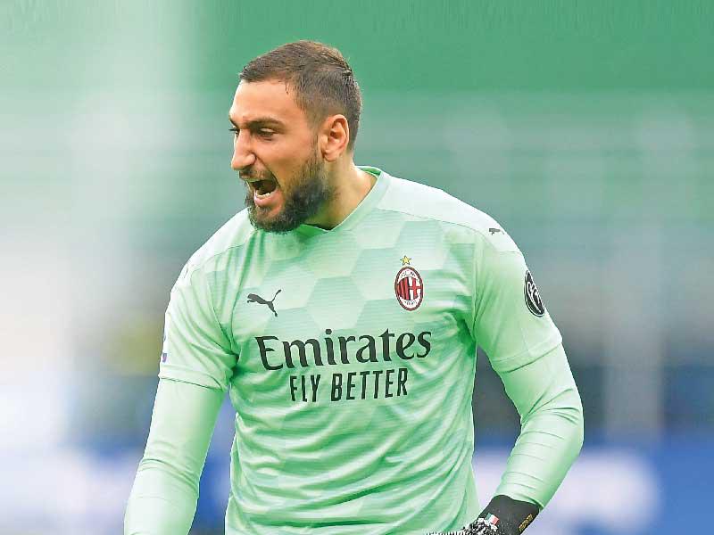 حارس مرمى نادي ميلان الايطالي جانلويجي دوناروما