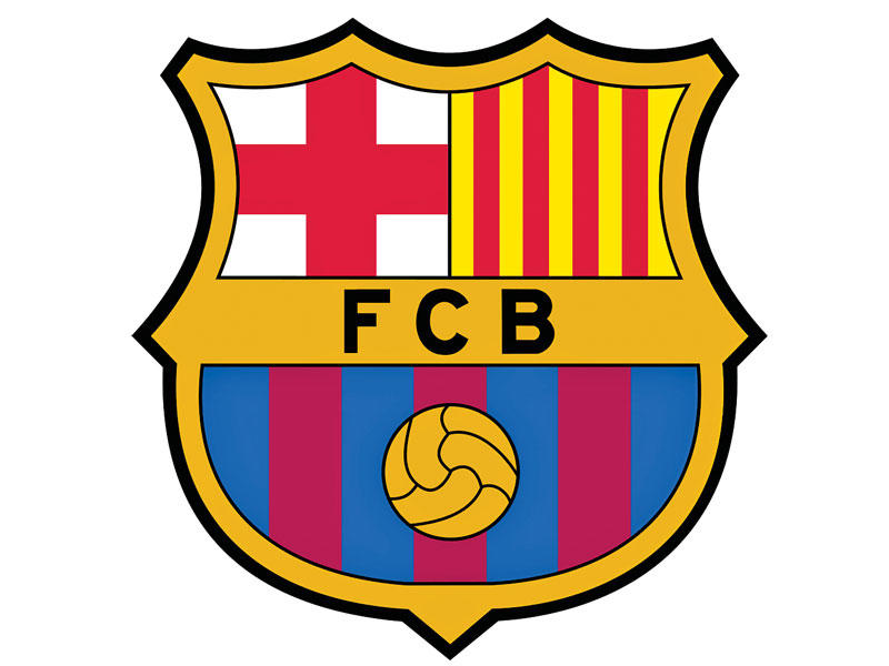 شعار نادي برشلونة الإسباني 
