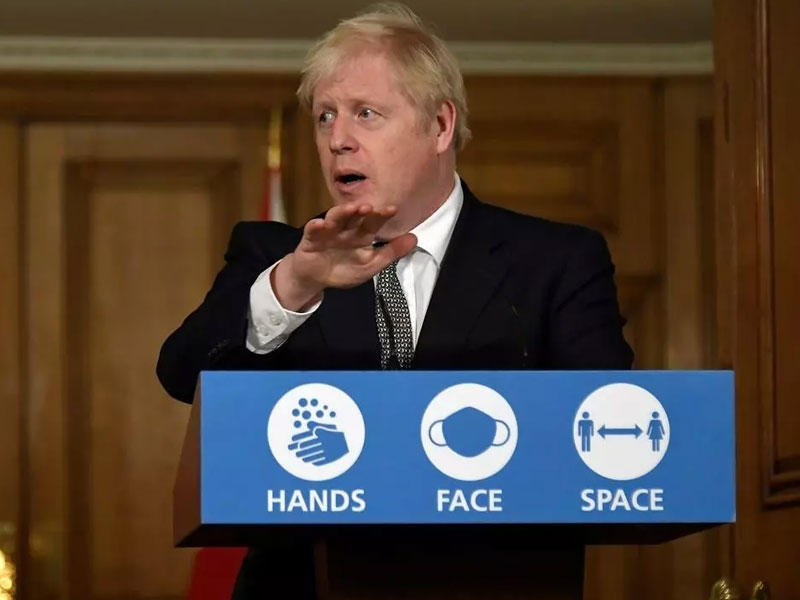 رئيس الوزراء البريطاني بوريس جونسون 