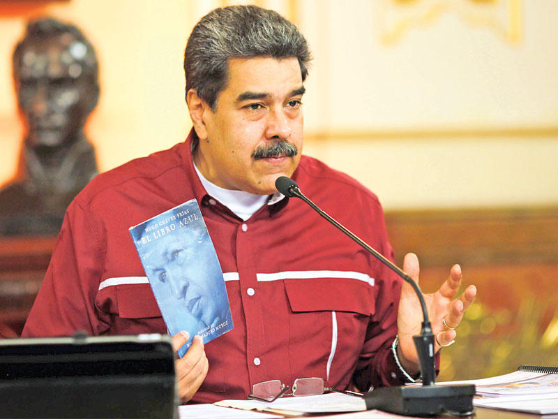 الرئيس الفنزويلي نيكولاس مادورو