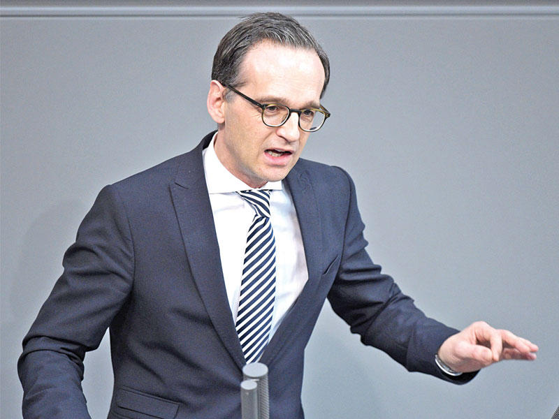 وزير الخارجية الألماني هايكو ماس 