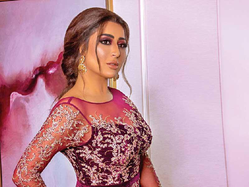 الفنانة البحرينية شيماء سبت