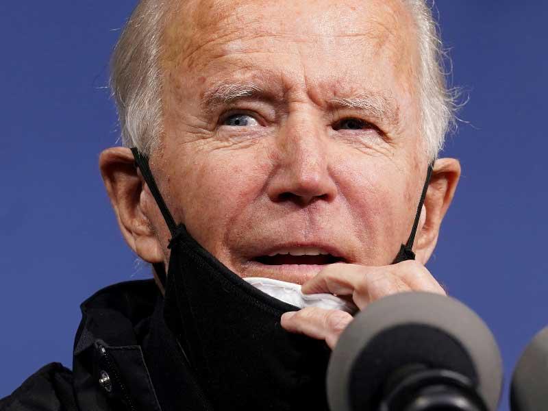 المرشح الديمقراطي جو بايدن 