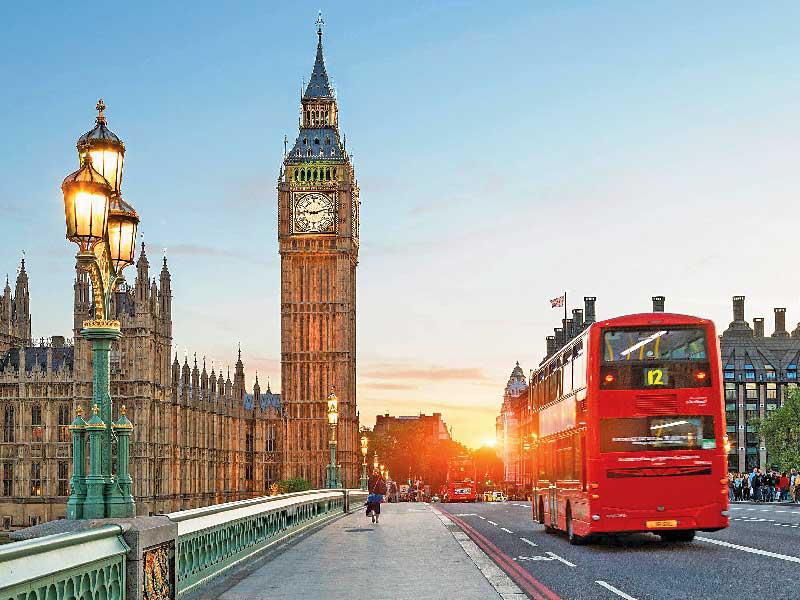 مددينة لندن العاصمة البريطانية