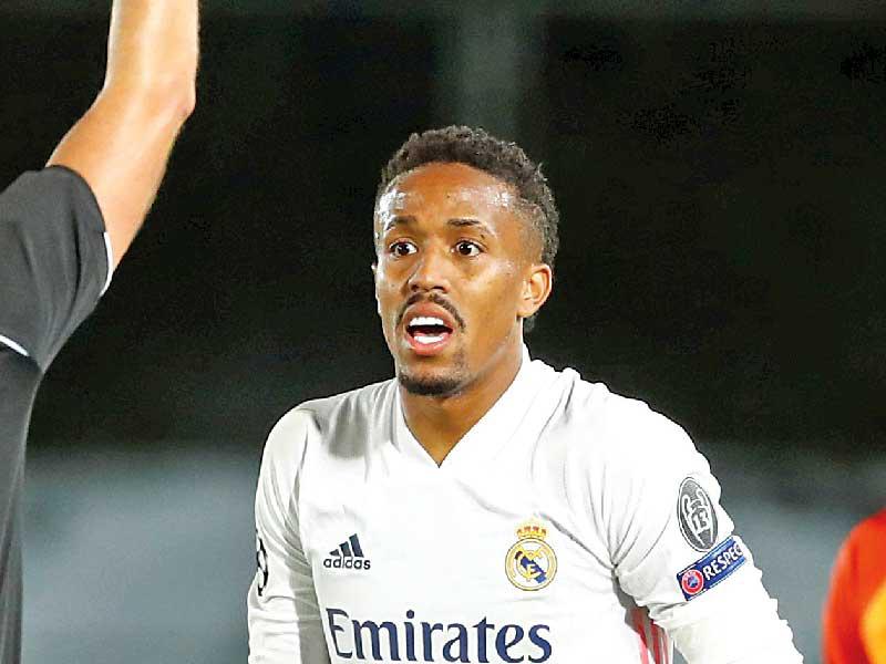 مدافع ريال مدريد ايدر ميليتاو