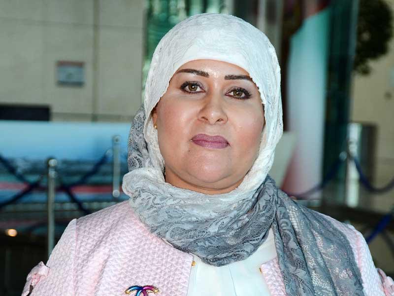 مديرة العلاقات العامة والإعلام في وزارة النفط الشيخة تماضر الخالد