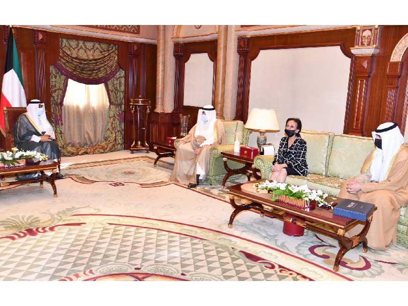 ولي العهد مستقبلاً وفد الهيئة