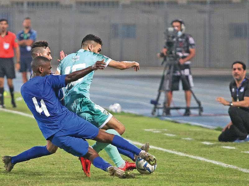 جانب من مواجهة العربي مع التضامن (تصوير جورج رجي)