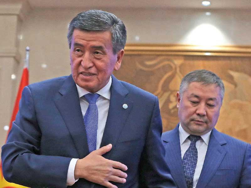 برلمان قرغيزستان ينتخب حليفاً لصدر جاباروف رئيساً له