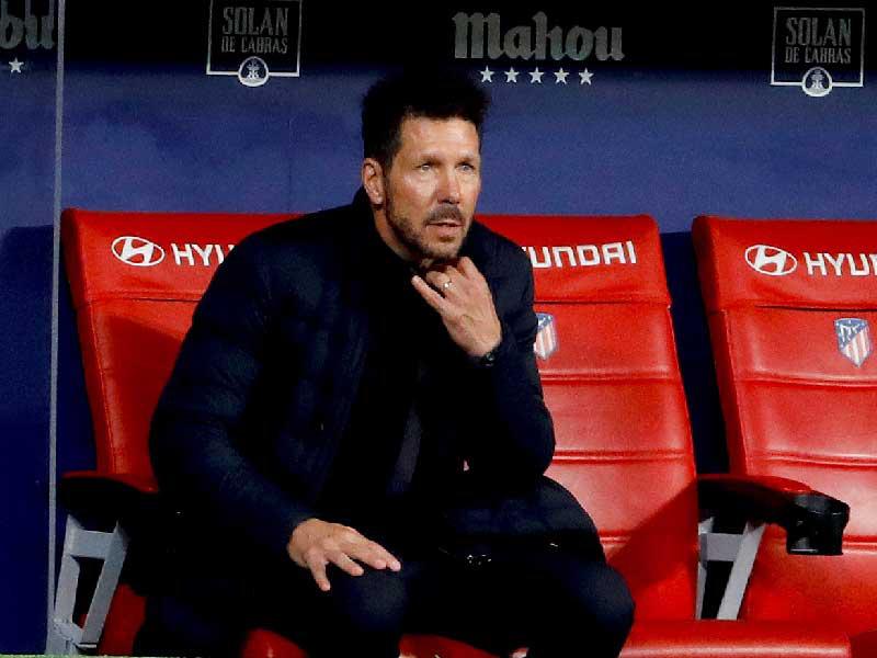  مدرب أتلتيكو مدريد دييغو سيميوني