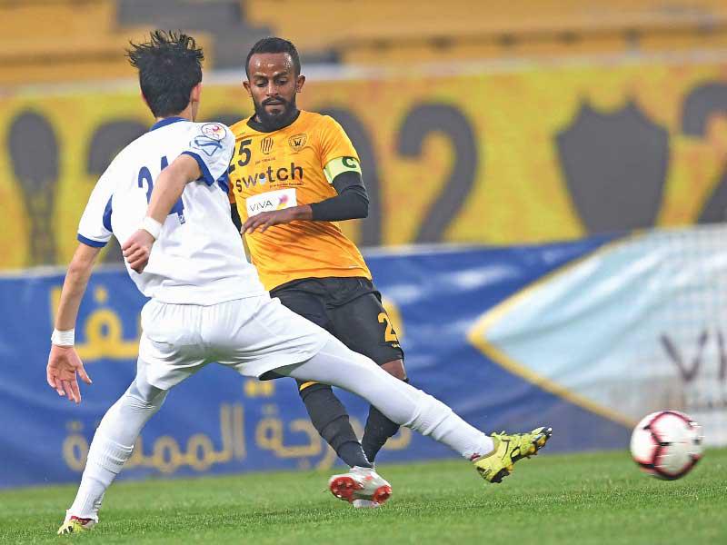 القادسية والجهراء في لقاء سابق