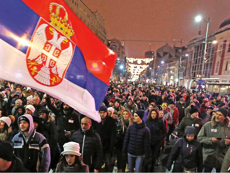 الاضطرابات العرقية الأخيرة في صربيا