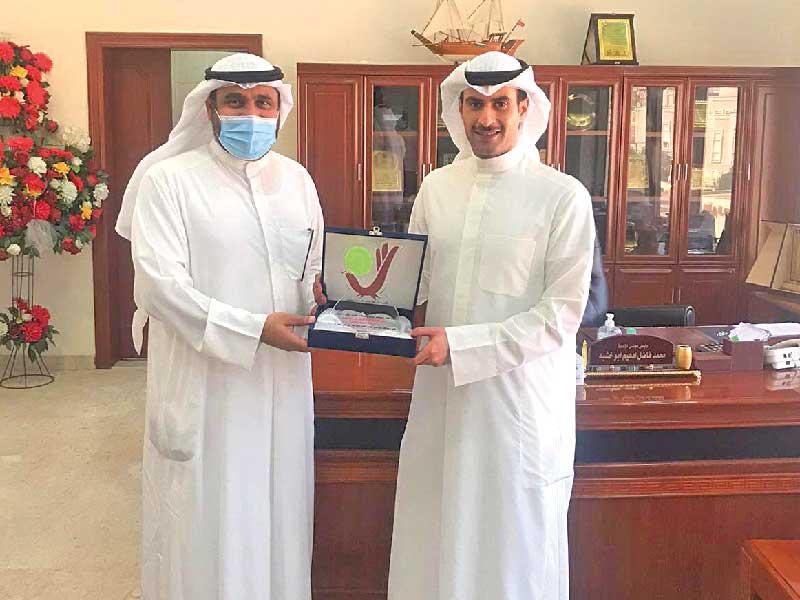 جانب من التكريم