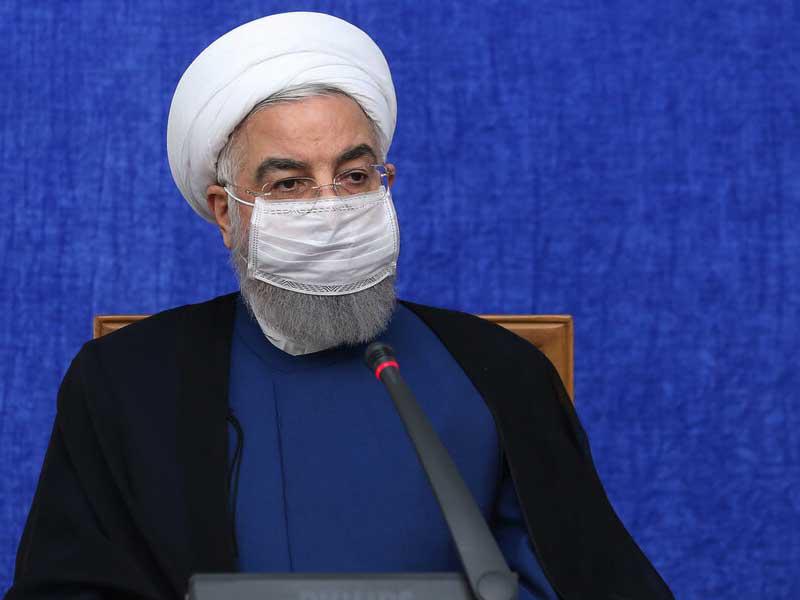 رئيس الجمهورية الإيرانية حسن روحاني 