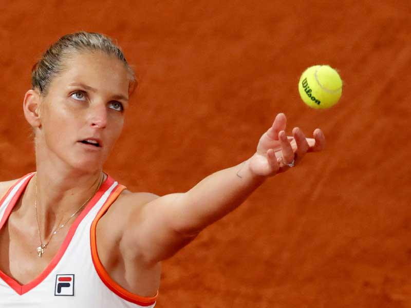  لاعبة كرة المضرب التشيكية كارولينا بليشكوفا