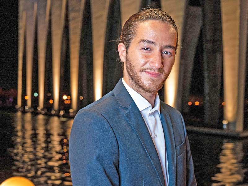 الفنان المصري أحمد مالك 