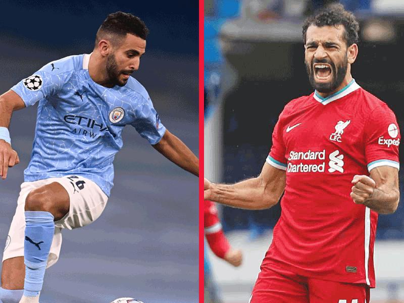 صلاح نجم ليفربول - محرز نجم سيتي