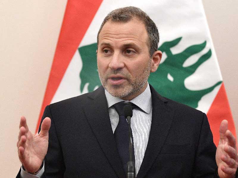 النائب اللبناني جبران باسيل 