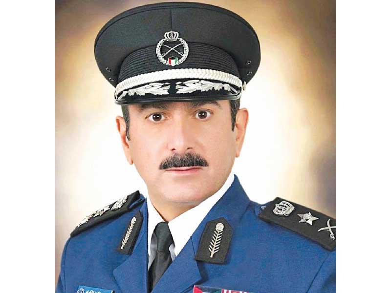 رئيس قوة الإطفاء العام الفريق خالد المكراد