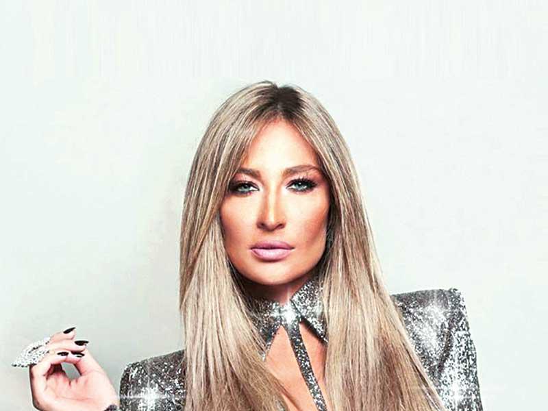 الفنانة اللبنانية ميرفا القاضي 