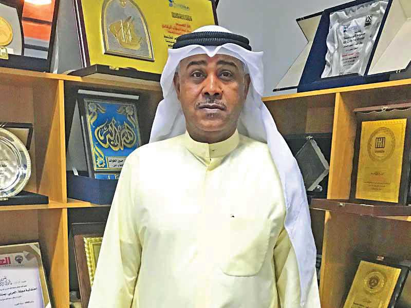 رئيس مجلس إدارة نادي الكويت للسينما، المخرج حسين الخوالد