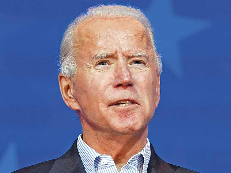 الرئيس الأميركي السادس والأربعين جو بايدن