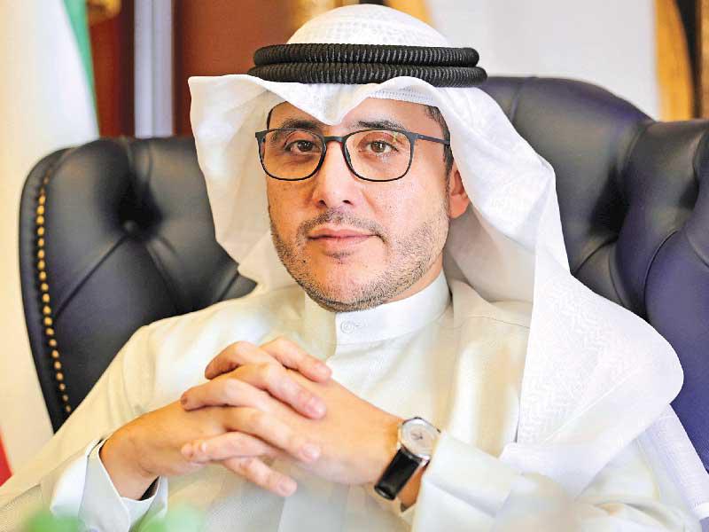  وزير الخارجية وزير الإعلام بالوكالة، الشيخ الدكتور أحمد الناصر