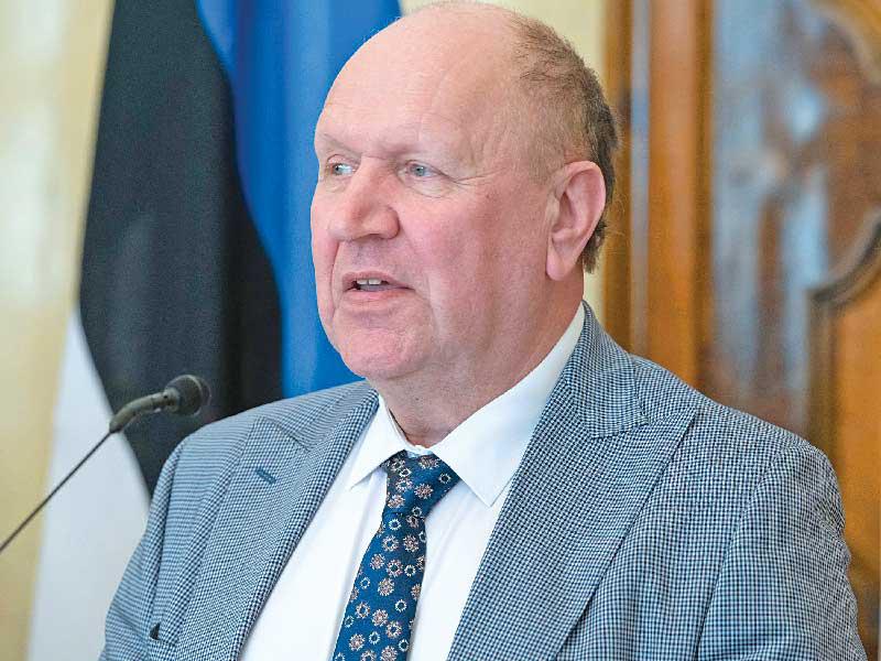 وزير الداخلية الإستوني مارت هيلمي