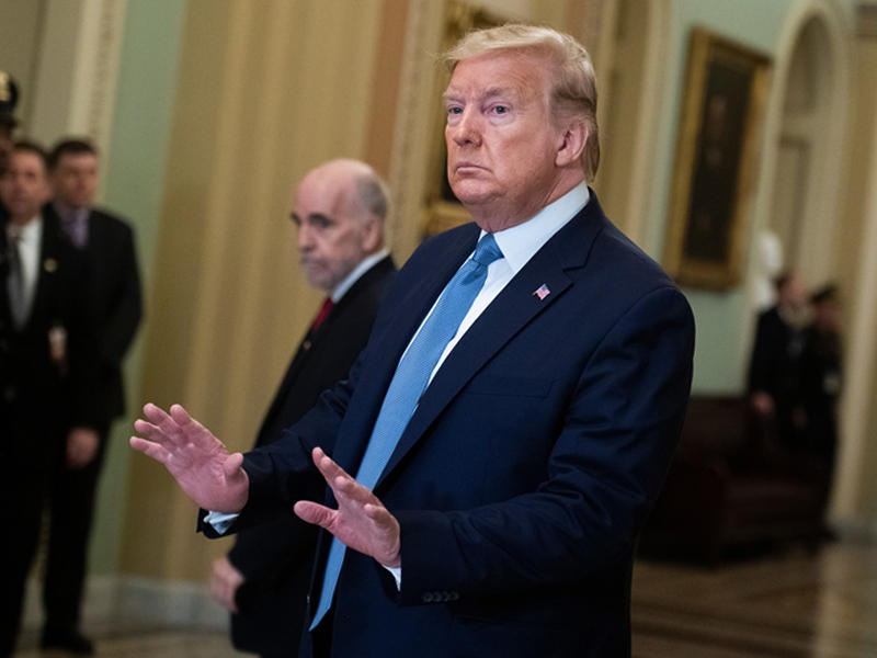 الرئيس الأمريكي دونالد ترامب