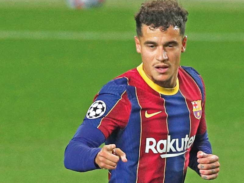 لاعب الوسط البرازيلي فيليبي كوتينيو