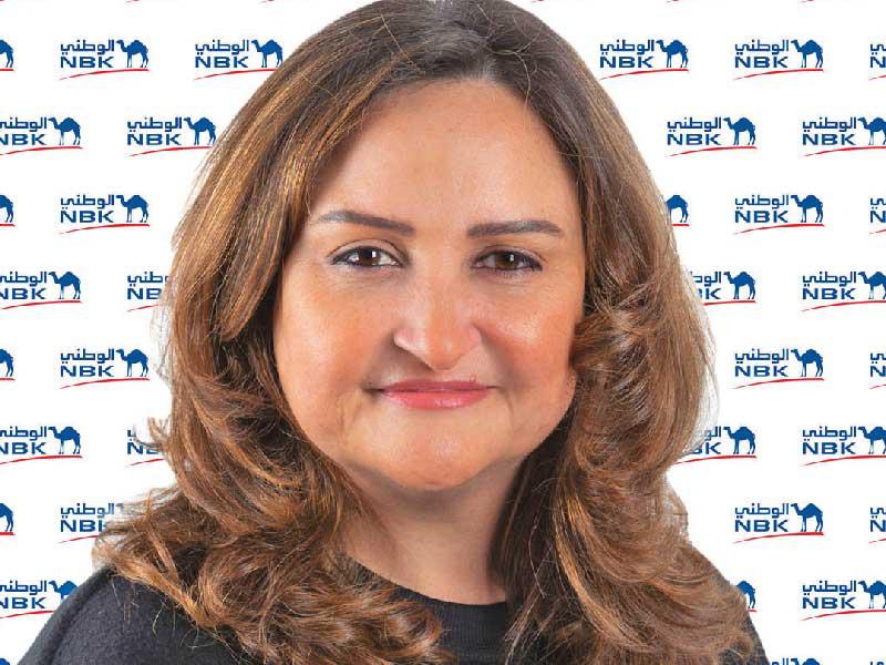 مديرة إدارة جودة الخدمة الرقمية في بنك الكويت الوطني هالة الشعيبي