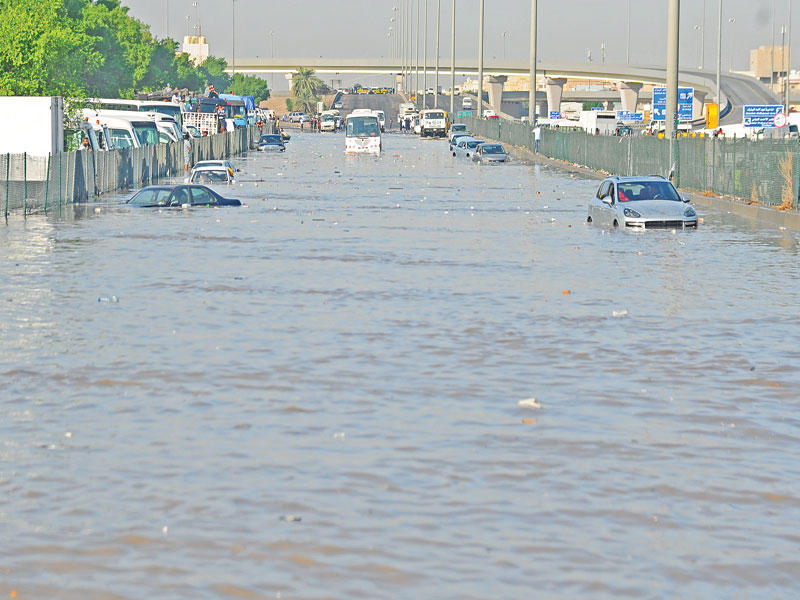 جانب من كوارث الأمطار العام الماضي