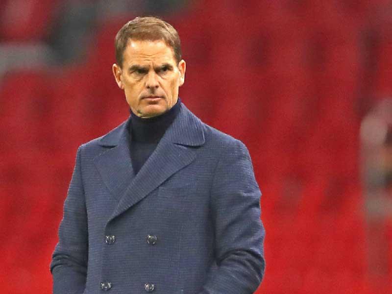 مدرب المنتخب الهولندي فرانك دي بور